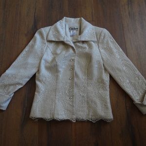 Ivory Lace Cachet Jacket